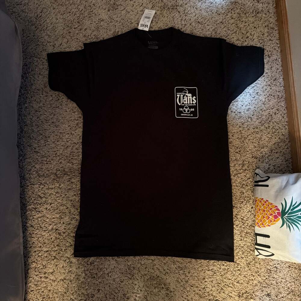 Vans Bucket List Black T-Shirt